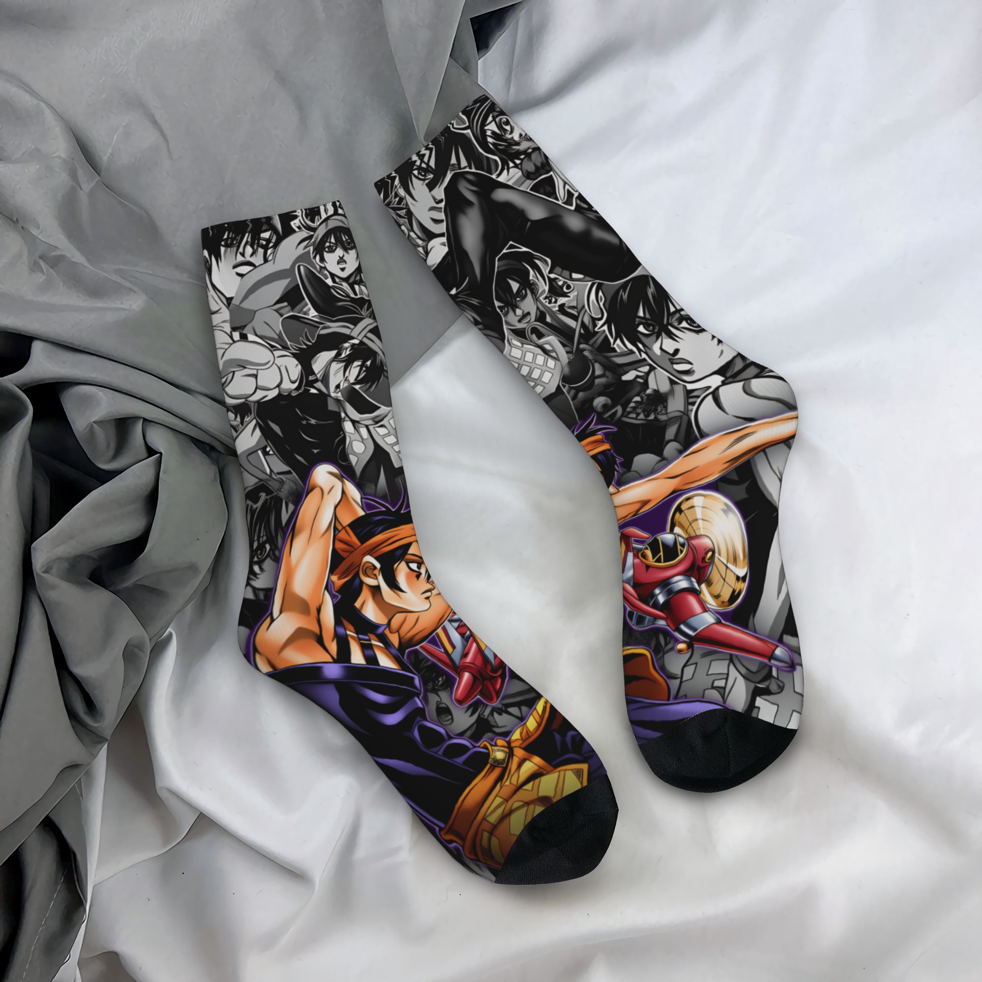 Outdoor Adventure Japan - جوارب JoJos Bizarre Adventure بتصميم غير