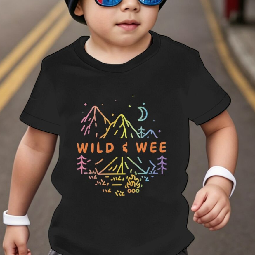 Outdoor Adventure For Toddlers - تي شيرت للأطفال هدية لمحبي الأنشطة