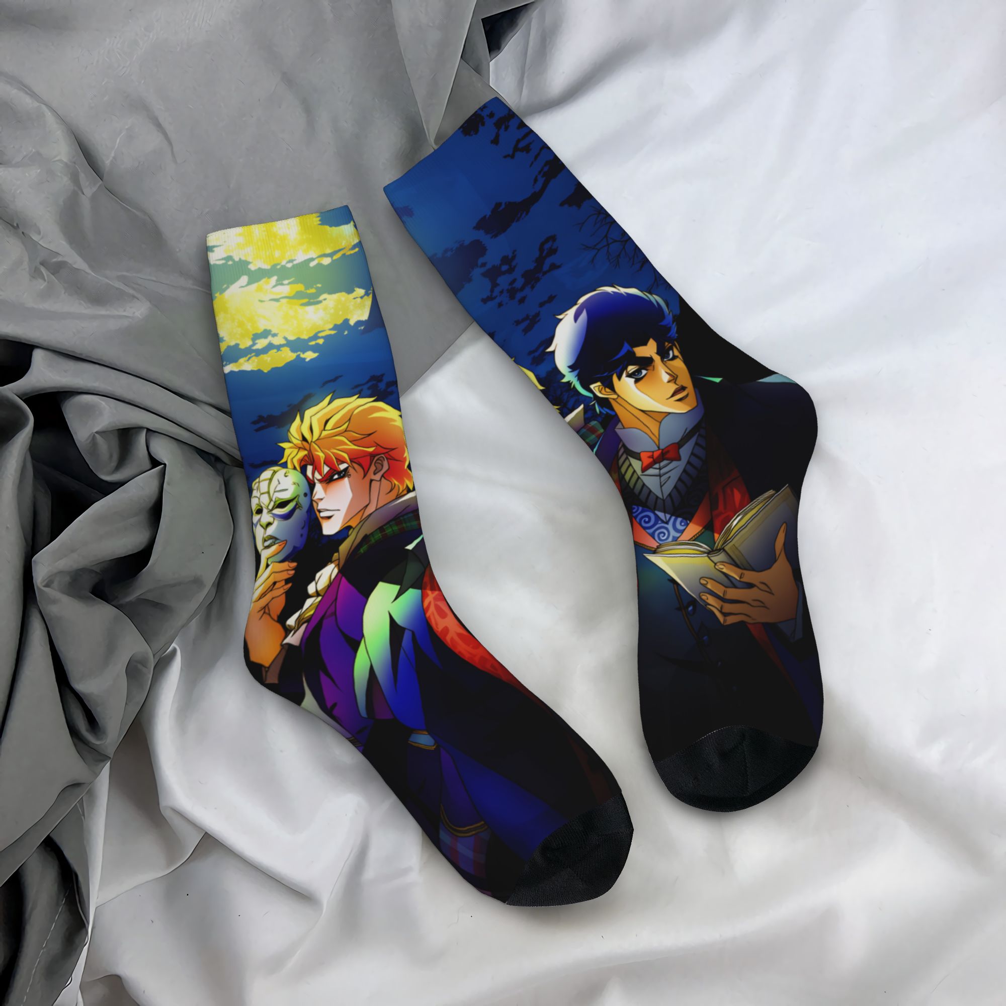 Outdoor Adventure Japan - جوارب JoJos Bizarre Adventure Socks Spring