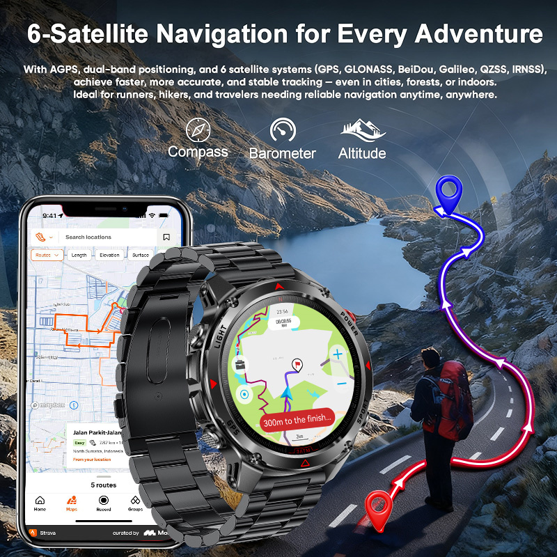 ساعة ذكية عسكرية جديدة لعام 20 - مراجعة Outdoor Adventure Hours وسعره