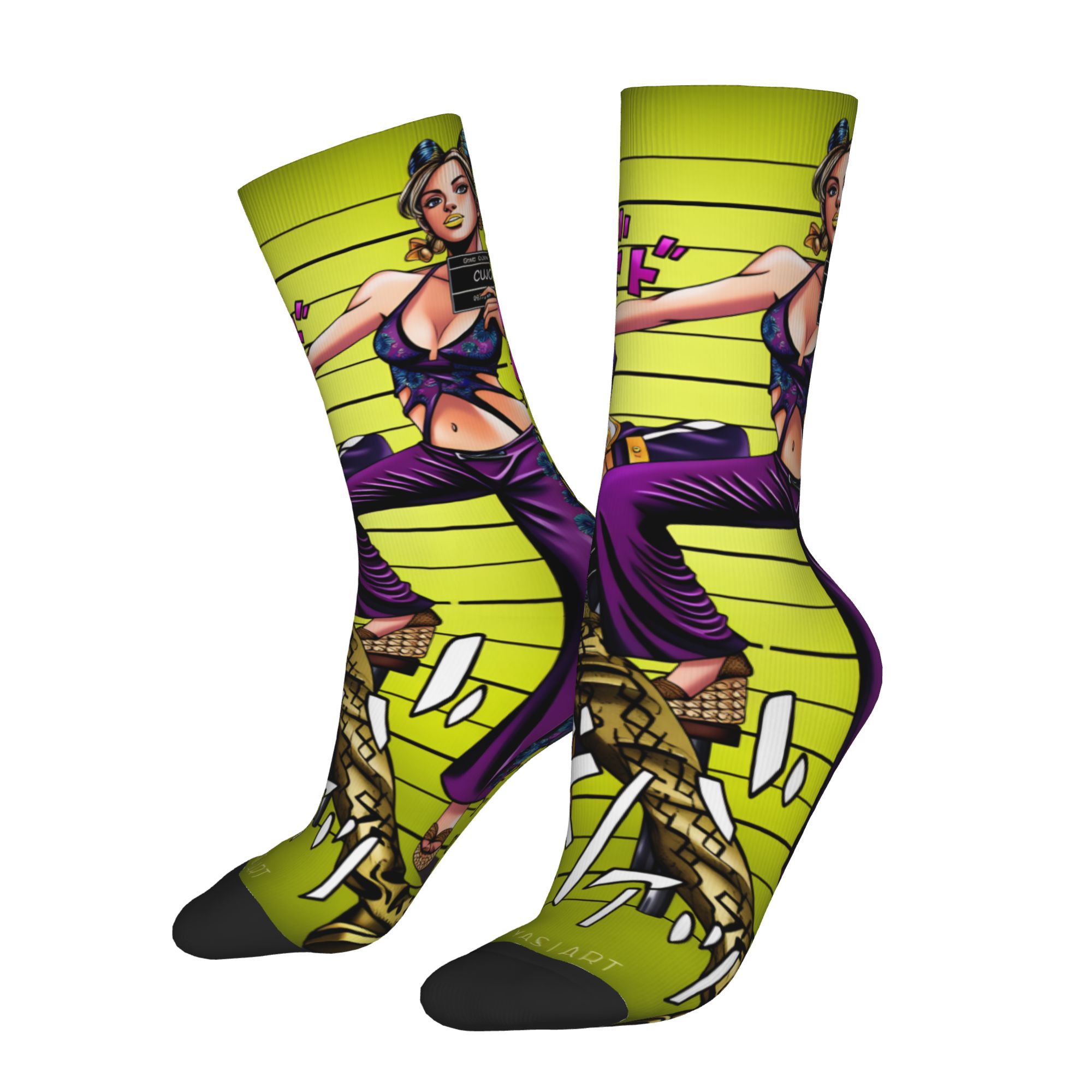 جوارب JoJos Bizarre Adventure  - مراجعة Outdoor Adventure Japan وسعره