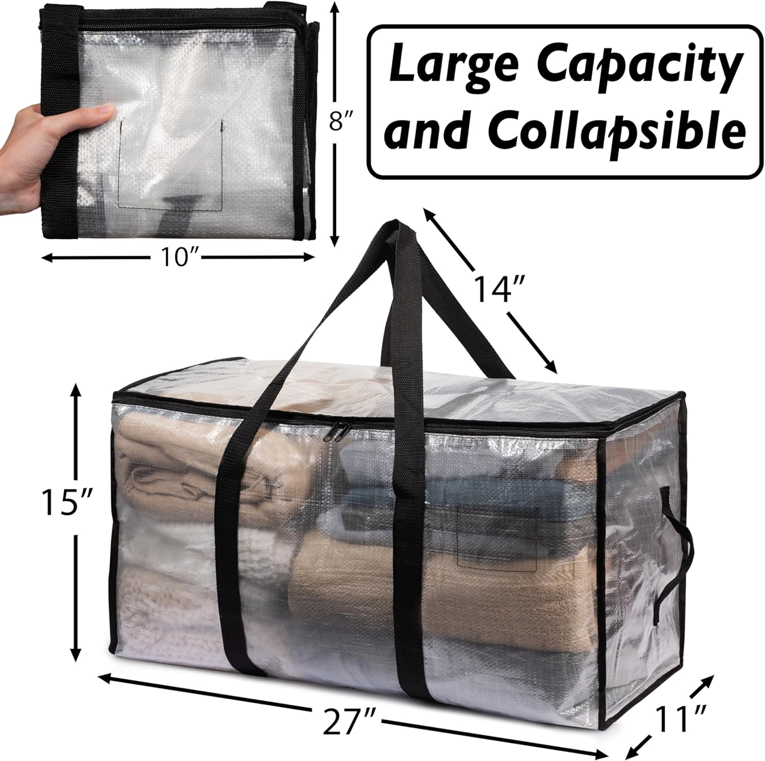 4/6 قطع حقائب نقل كبيرة الحجم  - مراجعة Space Blanket Heavy وسعره