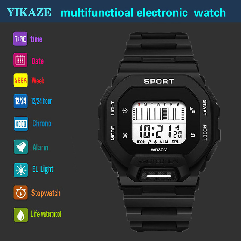 ساعة YIKAZE الرياضية للرجال مق - مراجعة Outdoor Adventure Watches وسعره