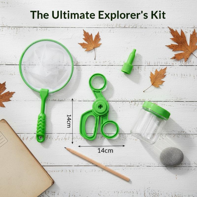 مجموعة استكشاف الحشرات للأطفال - مراجعة Outdoor Adventure Learning وسعره