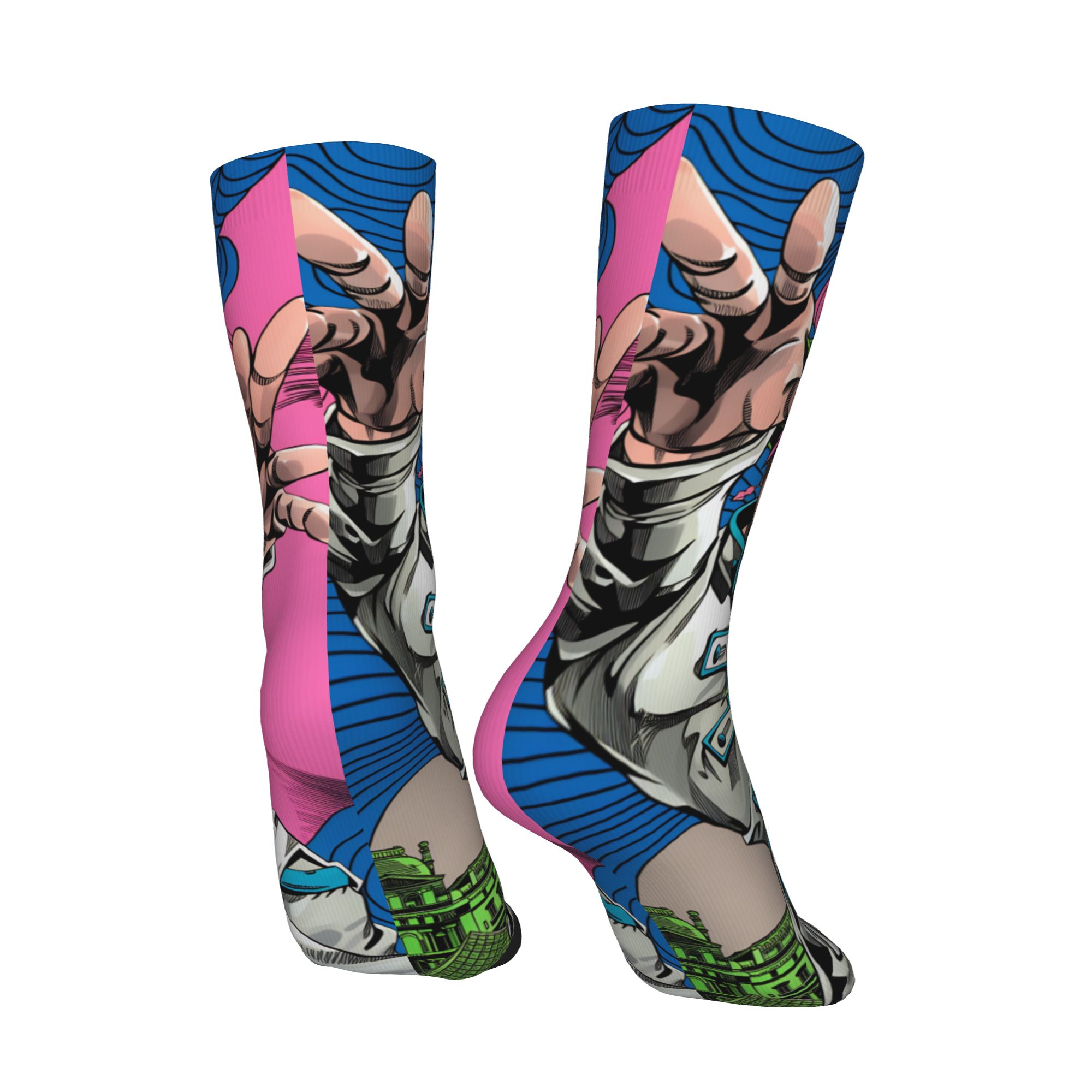 جوارب JoJos Bizarre Adventure  - مراجعة Outdoor Adventure Japan وسعره