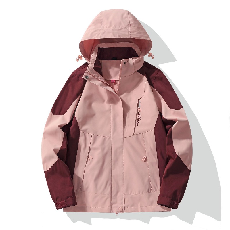 النساء جاكت مزود بغطاء للرأس س - مراجعة Outdoor Adventure Windbreaker وسعره
