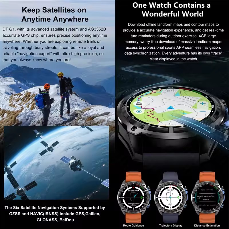 جديد مغامرة GPS الرجال ساعة ذك - مراجعة Outdoor Adventure Hours وسعره