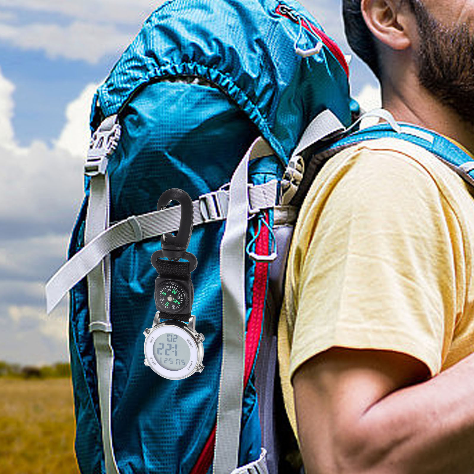 ساعة جيب إلكترونية قابلة للتعل - مراجعة Outdoor Adventure Watches وسعره